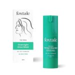 Foxtale The Diva Over Night Glow Mask | with 4% Glycolic Acid & 3% Lactic Acid | 30 Second Facial for Salon like Brightening | Clear, Smooth & Soft Skin | Men & Women-30ml