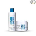 L'Oréal Professionnel Xtenso Care Shampoo + Masque for Straightened Hair, Smoothens, Nourishes & Strengthens Hair with Pro-Keratin & Incell, 250ml & 196g (Pack of 2)