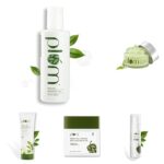 Plum Green Tea AM & PM Routine Combo | Face Wash (100ml), Toner, Oil-Free Moisturizer, Sunscreen Serum & Night Gel | Fights Pimples & Control Excess Oil | For Oily, Acne-Prone Skin | 100% Vegan Brand: Plum