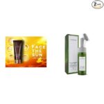Colorbar Face the Sun Broad Spectrum Daily Face Protector, 50 ml & Colorbar Vita Hemp + Vitamin C Restoring & Balancing Foaming Face Wash