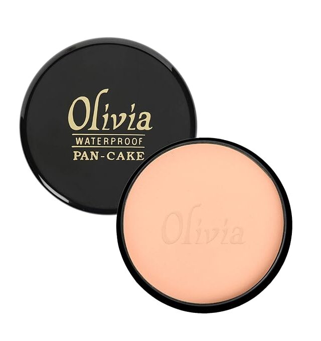 Olivia Waterproof Almond Dust Makeup Cream Concealer Pan Cake -25g, Shade No.26 Matte Finish