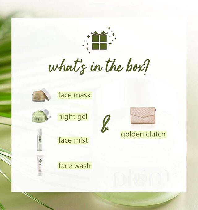 Plum Green Tea Glow Pack Gift Set | At-Home Facial Kit For Oily Skin - Image 2