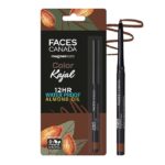 FACES CANADA Magneteyes Color Kajal - Brown Comfort 03, 0.30g | Highly Pigmented Kohl | 12 Hr Long Stay | Matte Finish | Single Stroke Glide | Water Proof | Smudge Proof | Almond Oil Enriched