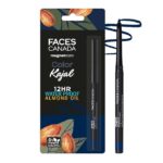 FACES CANADA Magneteyes Color Kajal - Blue Motivation 01, 0.30g | Highly Pigmented Kohl | 12 Hr Long Stay | Matte Finish | Single Stroke Glide | Water Proof | Smudge Proof | Almond Oil Enriched