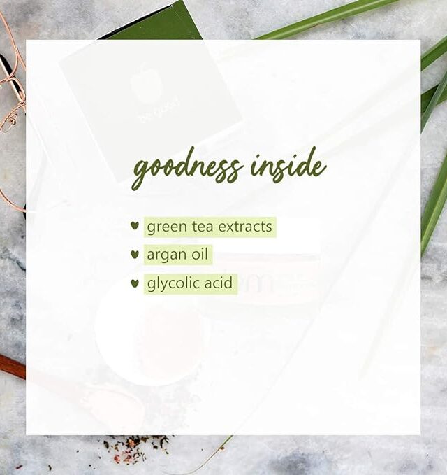 Plum Green Tea Glow Pack Gift Set | At-Home Facial Kit For Oily Skin - Image 3