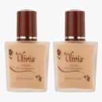 Olivia Long Lasting Radiance Makeup Liquid Foundation Natural Glow 28ml Shade No. 2 - Pack of 2