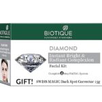 Biotique Diamond Instant Bright & Radiant Complexion Facial Kit, 65g