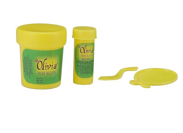 Olivia Herb Bleach For Sensitive Skin 30g With Haldi|Chandan|Aloe Vera|Nimbu - Pack of 2 - Image 3