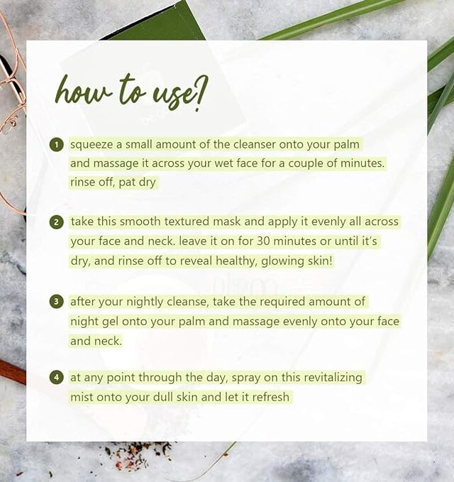 Plum Green Tea Glow Pack Gift Set | At-Home Facial Kit For Oily Skin - Image 4
