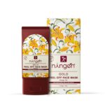 Ningen Gold Peel Off Face Mask I Essence of Pure Gold, Orange and Oats Extracts I Dermatologically Tested, Paraben Free I Helps Remove Impurities, Dirt, Makes Skin Look young and Rejuvenated I 100g