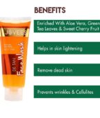 Jovees Herbal De-Tan Face Wash | For Women/Men | Tan Removal, Brightening and Glowing Skin | 100% Natural | Exfoliating and Clarifying 120 ML - Image 3