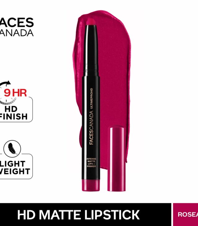 FACESCANADA Ultime Pro HD Intense Matte Lips + Primer - Roseate 28, 1.4g | 9HR Long Stay | Primer Infused For Flawless HD Matte Finish | Intense Color Lightweight Silky Smooth Cream Application - Image 2
