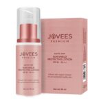 Jovees Premium Sun Shield Protective Lotion SPF 40 | Broad Spectrum PA+++ | Matte Tint | Infused with Organic Extracts | Lightweight and Oil Free 50ml