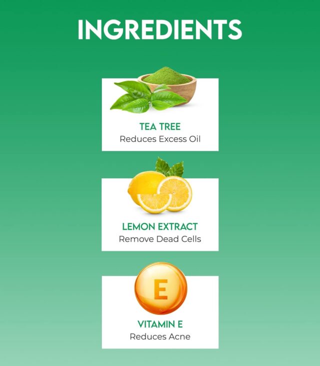 Jovees Herbal Tea Tree Oil Control Face Wash For Oily and Sensitive Skin | Paraben and Alcohol Free | 120 ML - Image 5