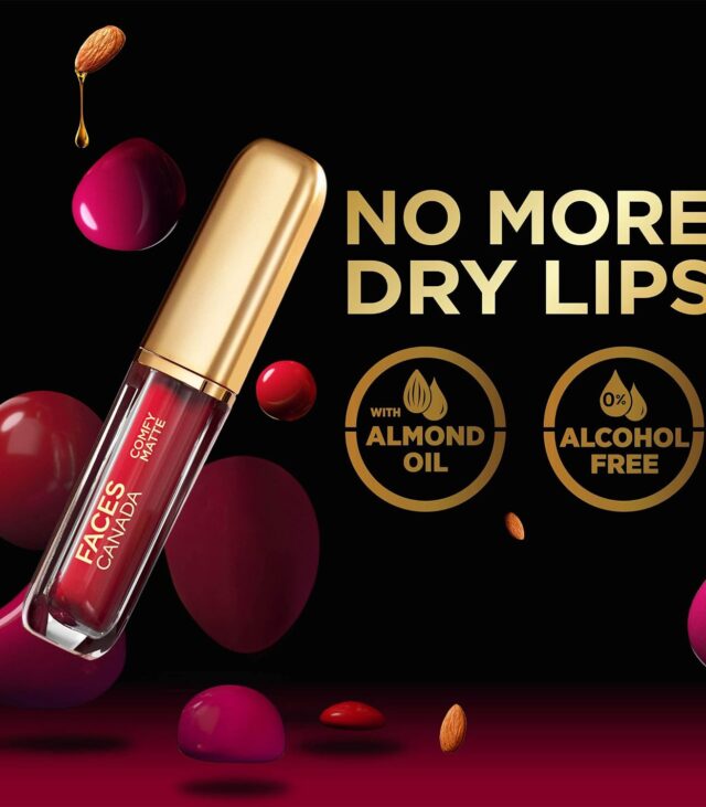 FACES CANADA Comfy Matte Liquid Lipstick - Fixed It For You 11 (Brown), 3 ml | Comfortable 10HR Longstay | Intense Matte Color | Almond Oil & Vitamin E Infused | Super Smooth | No Dryness | No Alcohol - Image 3