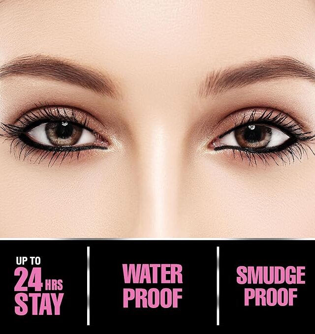 FACESCANADA Fresh Eyes Kajal 0.35g | With Rose Extracts | 24HR Waterproof | Suits Sensitive Eyes | Intense Black Matte Finish | Soothes & Cools | Refreshes Tired Eyes | Gentle | Smudgeproof | Vegan - Image 5