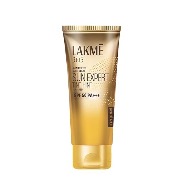 Buy LAKMÉ Sun Expert Tinted Cream Sunscreen 50 SPF, 100g