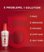 L'Oreal Paris Serum, For Damaged and Weak Hair, With Pro-Keratin + Ceramide, Total Repair 5, 80ml - Image 4