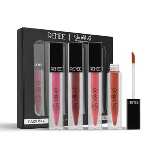 Buy RENEE Stay With Me Matte Liquid Lipsticks Combo Of 4, 5ml Each