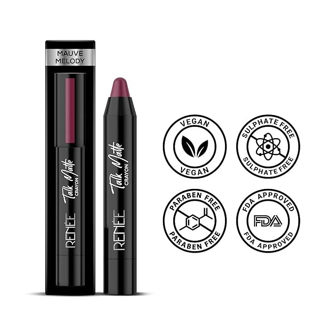 RENEE Talk Matte Crayon Lipstick 4.5gm