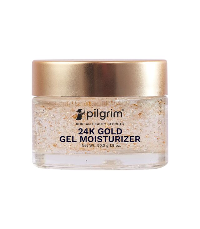 Pilgrim 24k Gold Gel Moisturizer + Get Free Tea Tree Purifying Toner