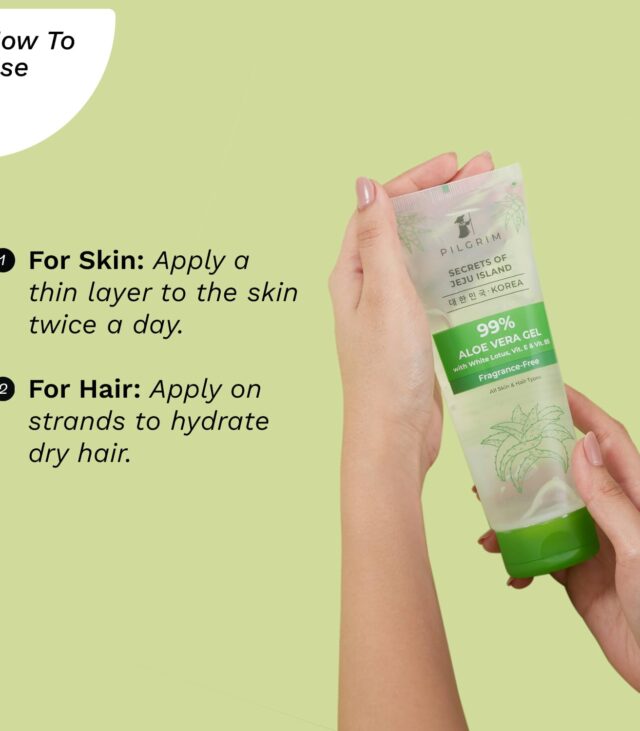PILGRIM Korean 99% Pure Aloe Vera Gel 200ml + Get Free Tea Tree Purifying Toner - Image 5