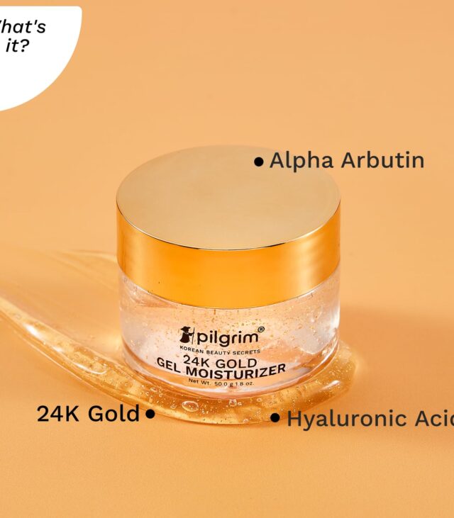 Pilgrim 24k Gold Gel Moisturizer + Get Free Tea Tree Purifying Toner - Image 3