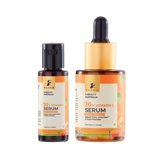Pilgrim Australian 20% Vitamin C Serum + Get Free Tea Tree Purifying Toner
