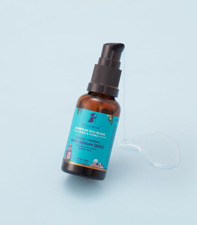 Pilgrim Korean 20% Vitamin C Face Serum + Get Free Tea Tree Purifying Toner - Image 2