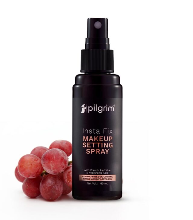 Pilgrim Insta Fix Makeup Setting Spray 60ml + Get Free Tea Tree Purifying Toner - Image 2