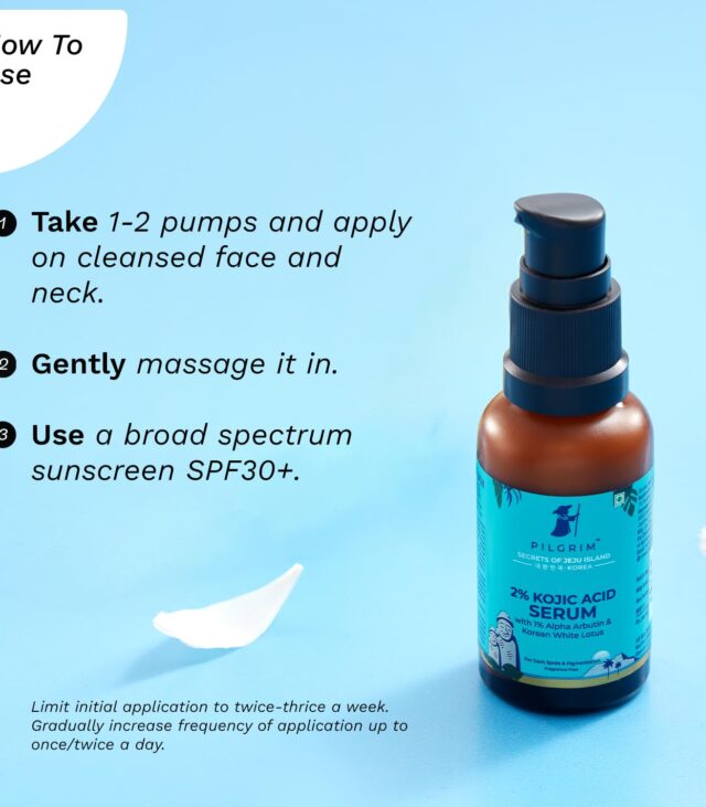 Pilgrim 2% Kojic Acid Serum for face (30 ml) + Get Free Tea Tree Purifying Toner - Image 4
