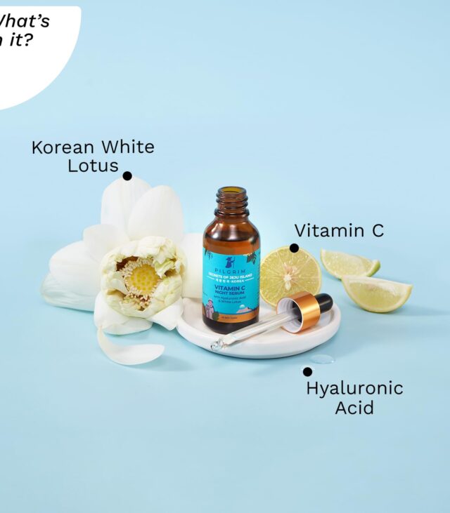 PILGRIM Korean 5% Vitamin C Face Serum + Get Free Tea Tree Purifying Toner - Image 3