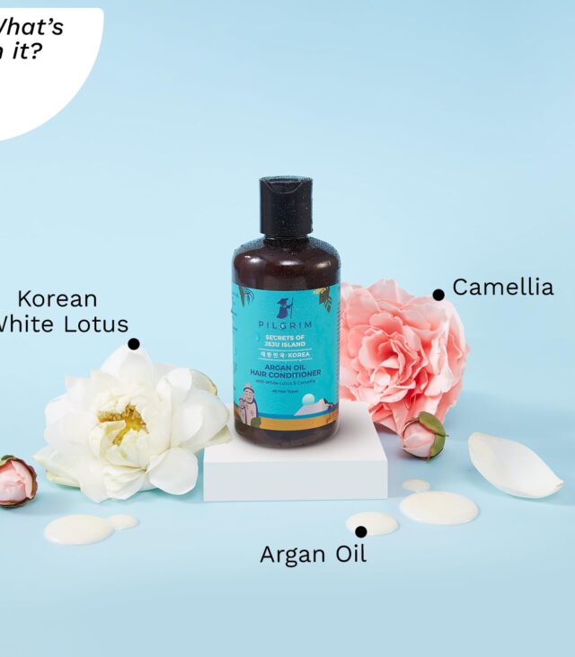 PILGRIM Korean Argan Oil Hair Conditioner + Get Free Tea Tree Purifying Toner - Image 4