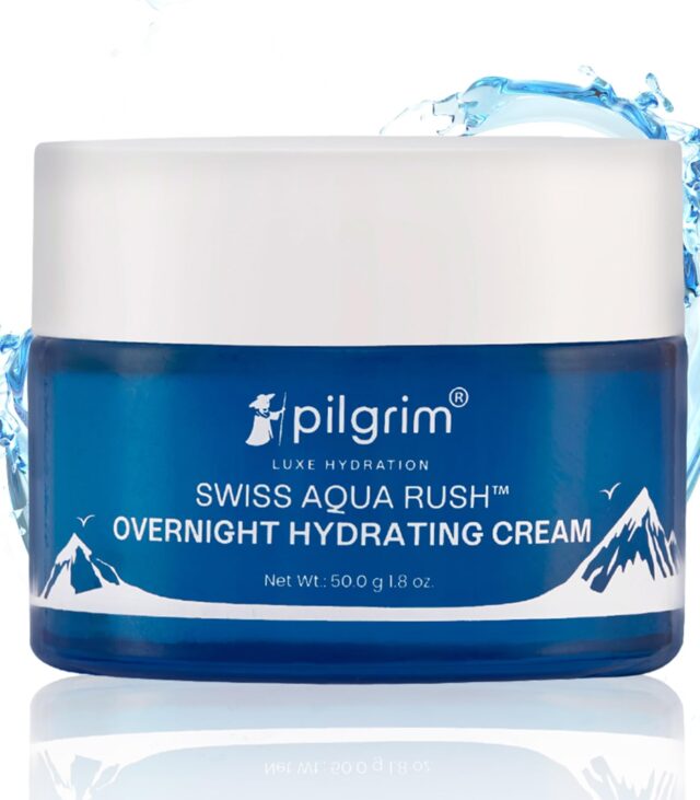 Pilgrim Swiss Aqua Rush™ Overnight Hydrating Face Cream + Get Free Tea Tree Purifying Toner