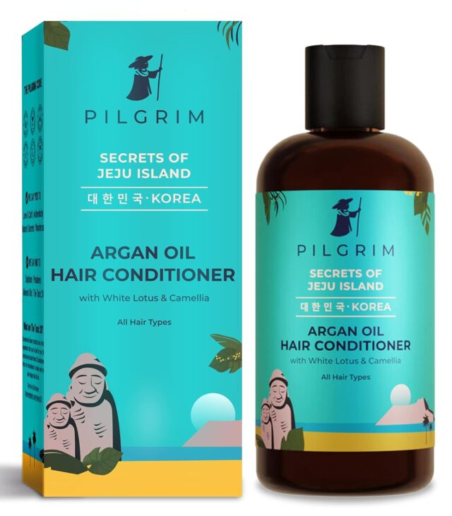 PILGRIM Korean Argan Oil Hair Conditioner + Get Free Tea Tree Purifying Toner