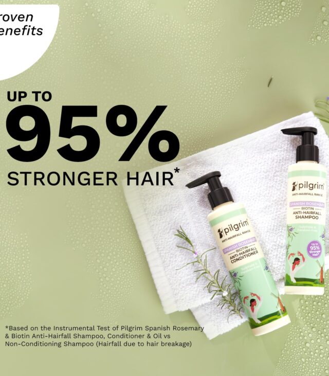 Pilgrim Spanish Rosemary & Biotin Anti Hairfall Shampoo 200ml + Get Free Tea Tree Purifying Toner - Image 2
