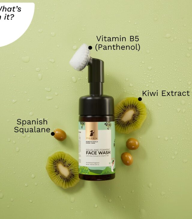 PILGRIM Spanish Squalane Foaming Face Wash + Get Free Tea Tree Purifying Toner - Image 4