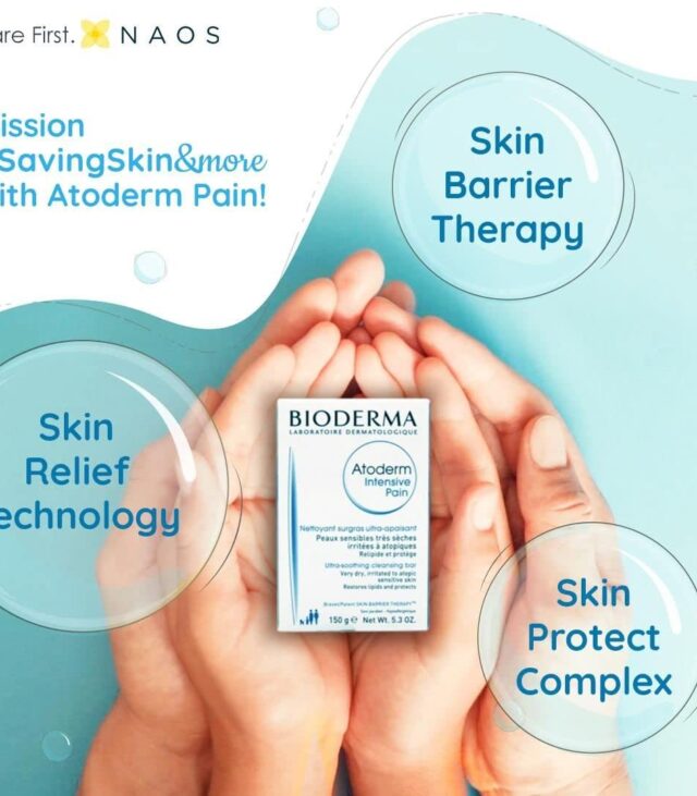 Bioderma Atoderm Intensive Baby Soap Bar 150g - Image 3