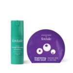 Foxtale Made to Brighten Duo for Glow and Bright Skin with Overnight Glow Mask - 30ml and Brightening Sheet Mask -26g