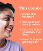 Foxtale Dewy Skin Duo | Ceramide Supercream Moisturizer - 50ml + Dewy Finish Sunscreen 50ml - Image 2