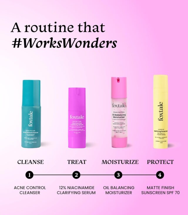 Foxtale Oil Balancing Moisturizer with Niacinamide, Azelaic Acid Pearls & Cica | 8+ Hours Shine-Free Hydration, Pearlescent Glow, Smooth Texture | Lightweight & Non-Comedogenic | 50ml - Image 2